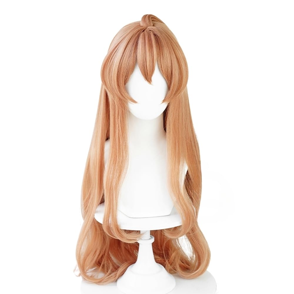 Amazon.com : osseoca Aisaka Taiga light orange long hair anime